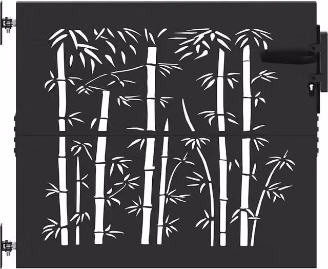 Cancello da giardino 85 x 100 cm Acciaio Verniciato a Polvere CFW4865551