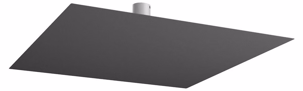 Plafoniera Moderna Floppy Metallo Antracite 16 Luci Gx53