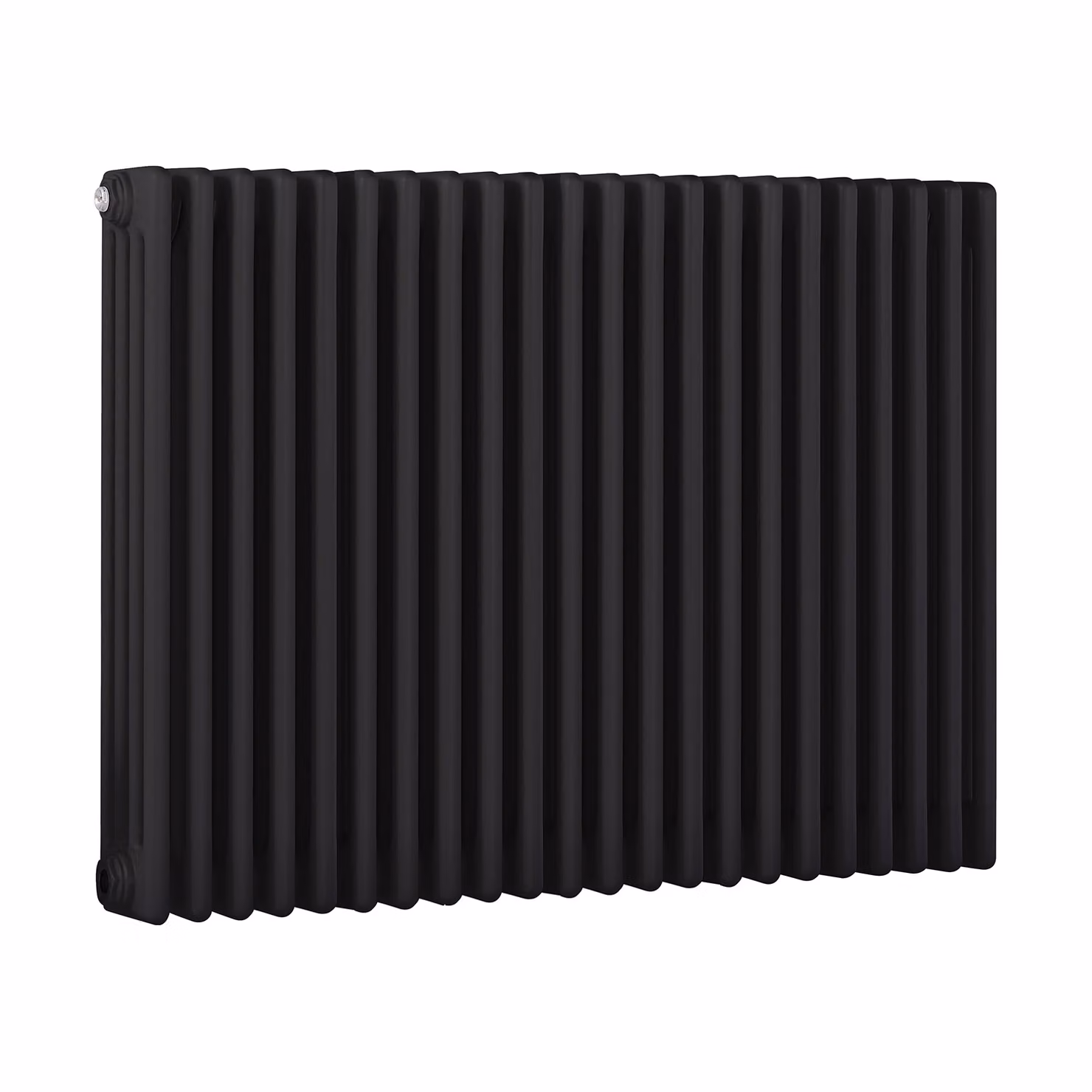 Radiatore Orizzontale a Colonne (4 Colonne) 750mm x 1010mm - Nero (Midnight Nero) - Regent