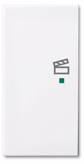BUSCH-JAEGER basculante 6233-21-914, 2-gang L, scena, free@home, bianco alpino