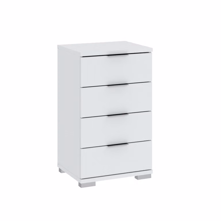 Cassettiera stretta PRIMERA - bianco
