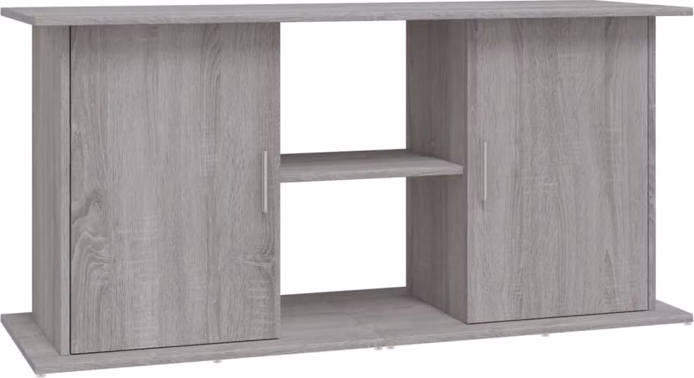 Supporto Acquario 121x41x58 cm Legno Multistrato Grigio Sonoma