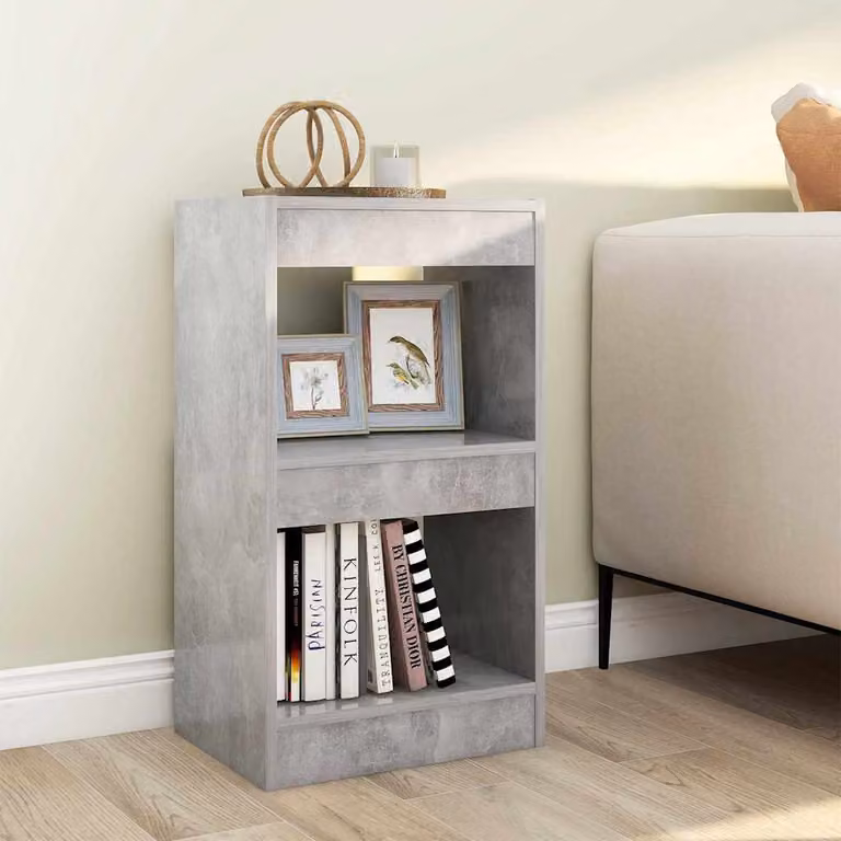 Libreria/Divisorio vidaXL Grigio, L 40 cm x P 30 cm x H 72 cm