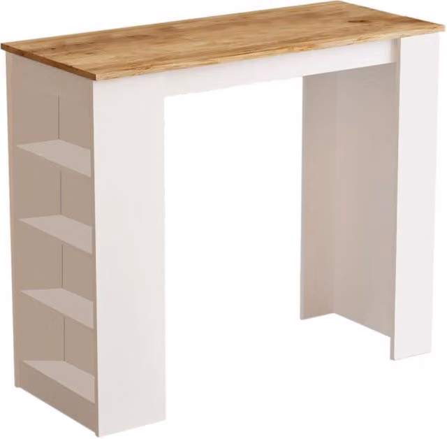 Tavolo da pranzo in legno "Setup" - 120 x 52 x 102 cm - Marrone