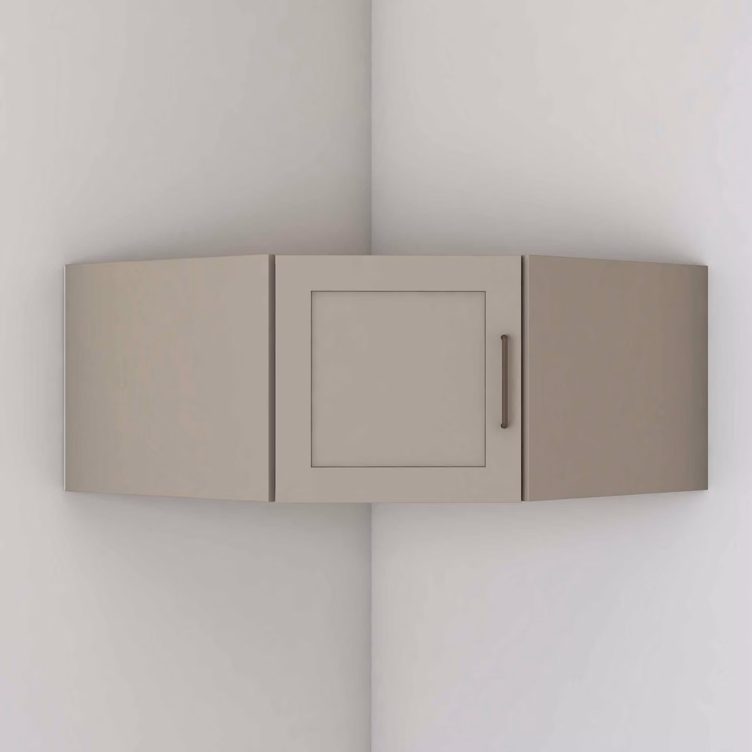 Skye Decor, armadio di alta qualità, color sabbia, 91 cm | Montaggio a parete incluso.