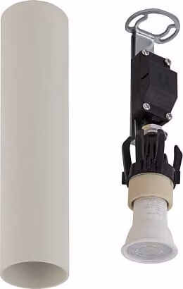 Faretto spot FOURTY grigio 1xGU10x10W in metallo, dimensioni: 18,5x5x4 cm, IP20, Nowodvorski Lighting