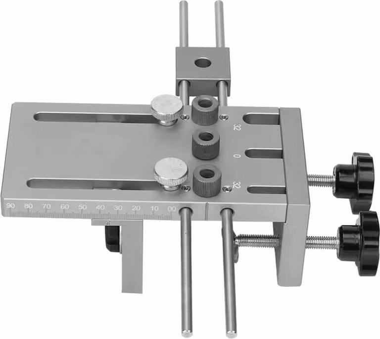 Set di maschere di foratura 3 in 1 con pinza autocentrante e prolunga da 600 mm