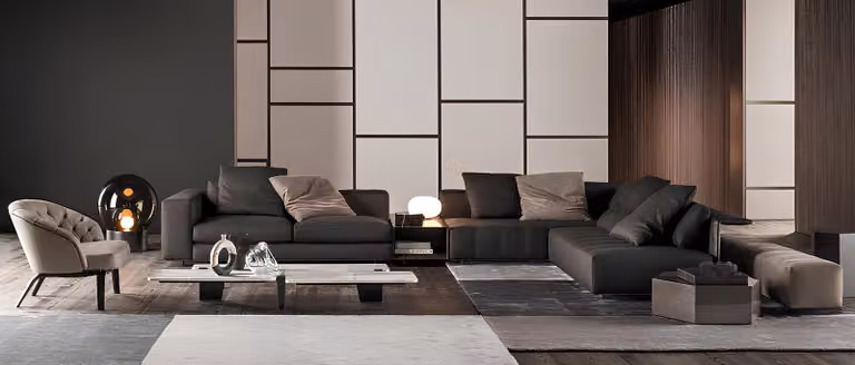 Design Ecksofa Polster Couch Sofa Eck Garnitur Leder Wohnlandschaft Couchen
