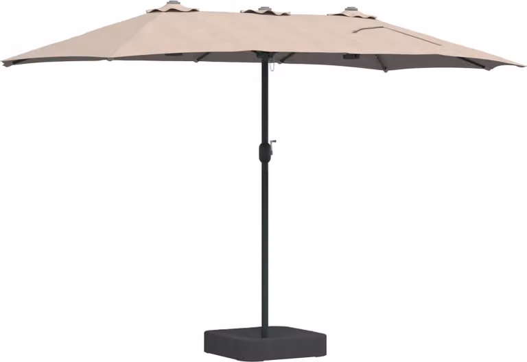 Ombrello da giardino Talpa 385 x 209 x 244 cm Poliestere