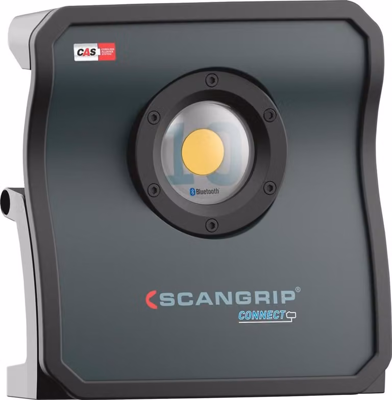 Lampada da lavoro a batteria Scangrip NOVA 10 CONNECT 1000-10000 lumen senza batteria | 03.6102C