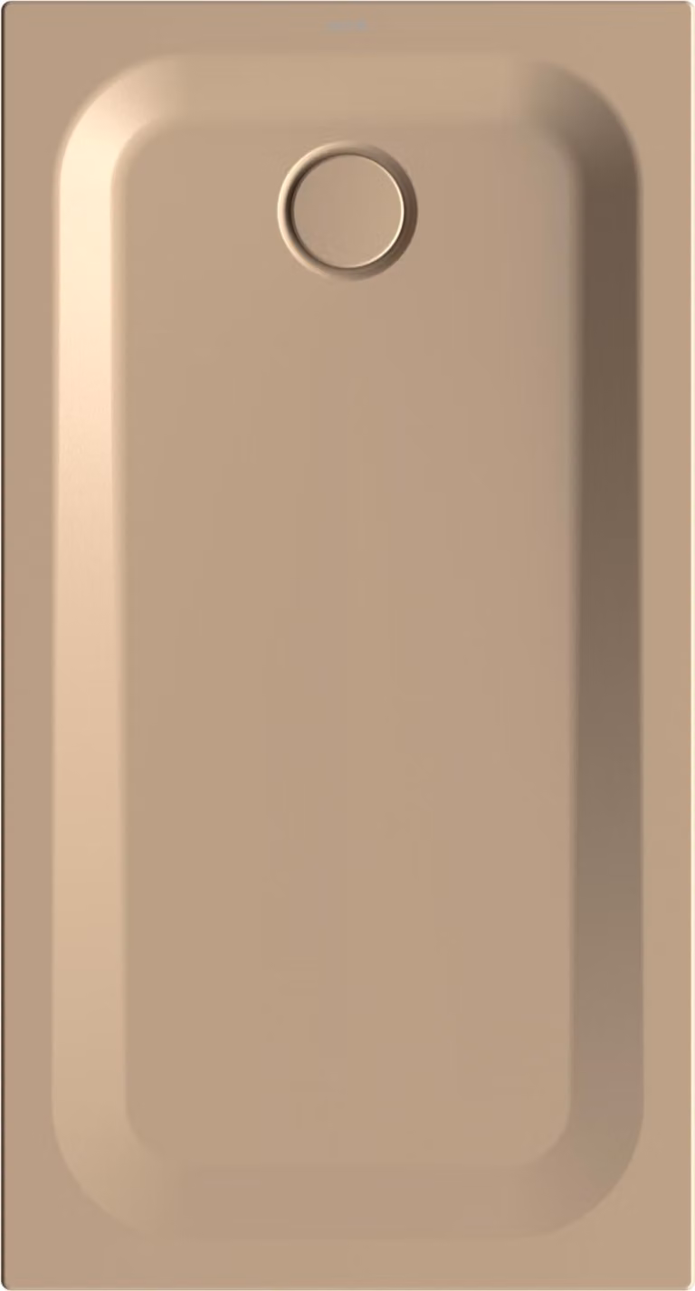 Receveur de douche rectangulaire BetteUltra avec support de baignoire minimum, 1300x700x35mm, 5784-425T1, 5784-425T1