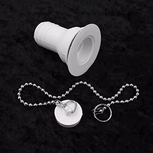 Kit di scarico per lavabo - Diametro 25 mm - Bianco