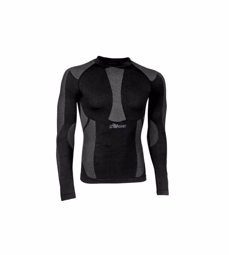 Maglia Underwear Nero Xxl/Xxxl Curma U-Power