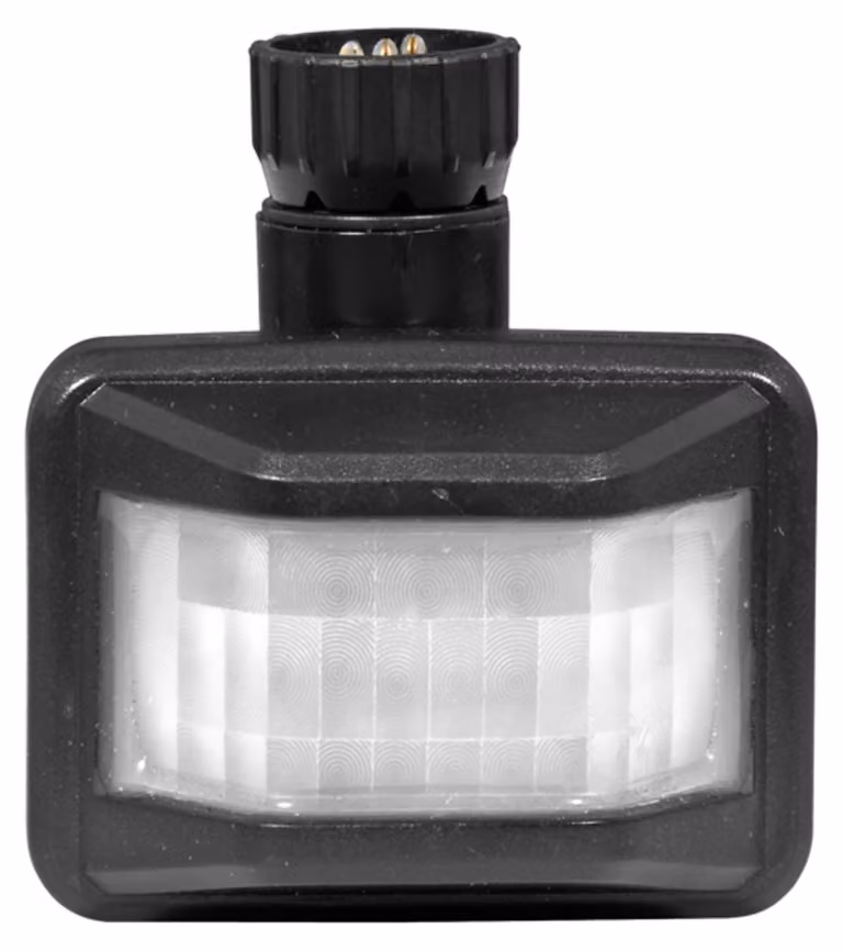 Sensore di movimento PIR a LED per ECOPLANET ZIPO IP65 nero