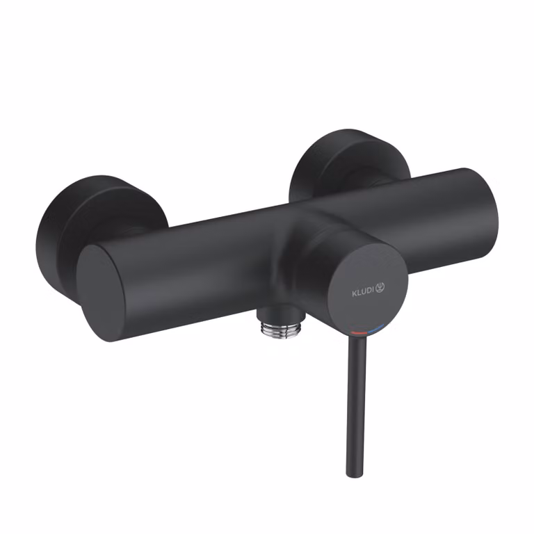 KLUDI BOZZ Mitigeur monocommandé pour douche, montage mural, 388313976, 388313976