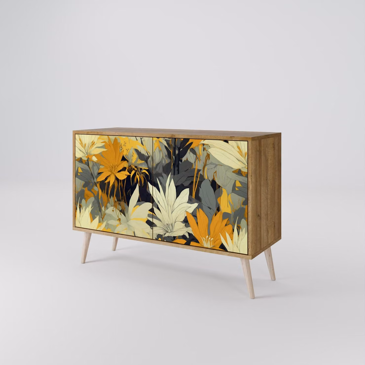 Cassettiera Spacerebels a 2 ante - credenza cassettiera - credenza alta - mobile guardaroba - soggiorno camera da letto - 57,5×111×42 (HxLxP)