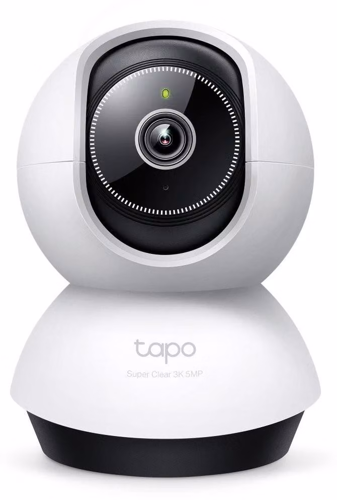 Telecamera di sicurezza IP Tapo di TP-Link TC74 3K 5MP Bianco