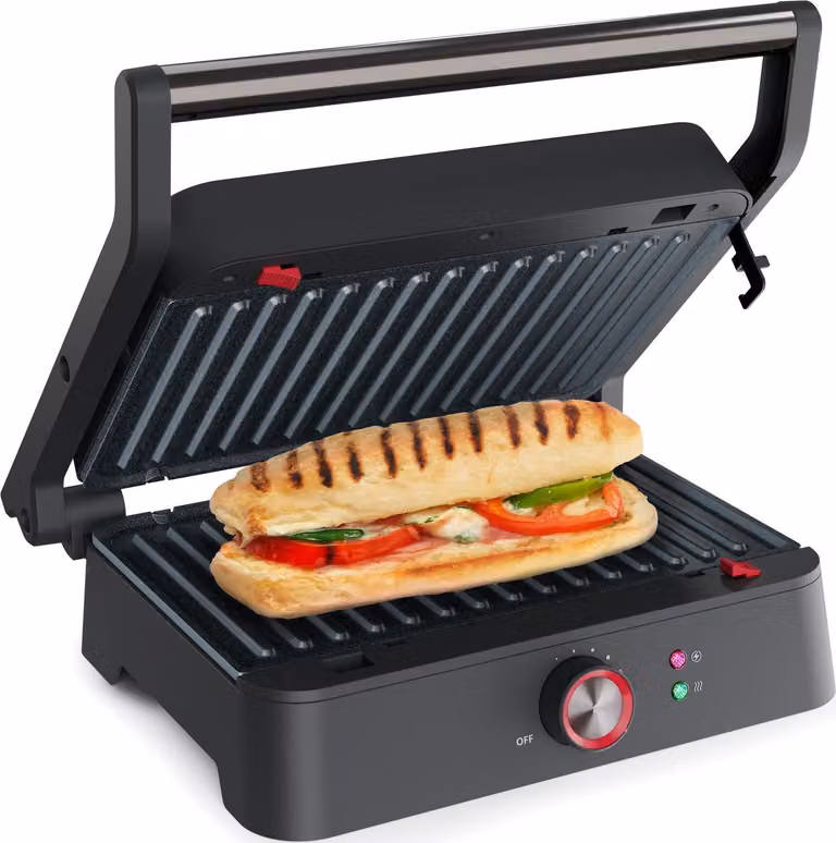 Griglia a contatto pieghevole 117502 1500W 27,5X18cm