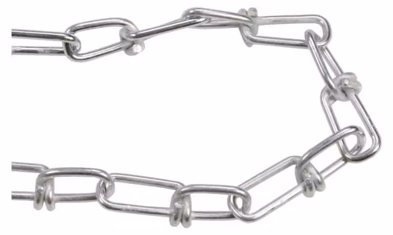 Catena con nodo 1 ktn = 30m N = 400 max. zincata - Catena con nodo 2mm CHK22K