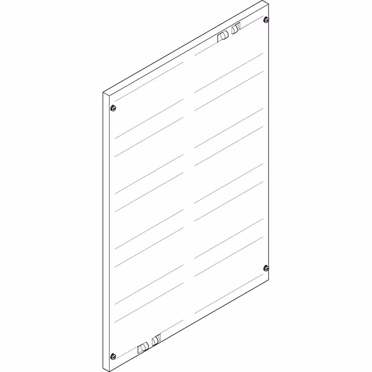 Piastra di copertura ABN 500x750 mm 2FB/5RE chiusa FAG25N