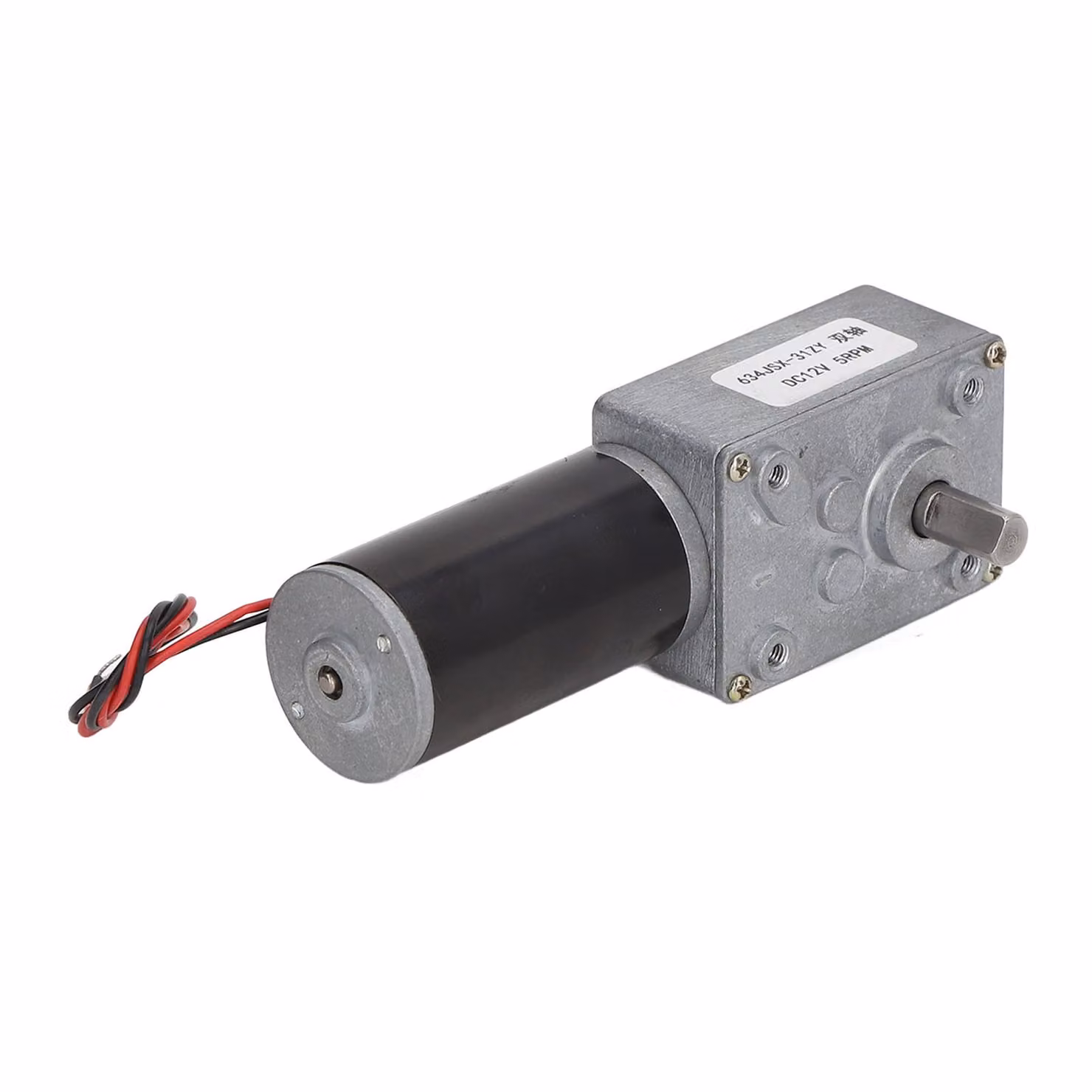 Motoriduttore, motore di riduzione della velocità, motore a ingranaggi, motoriduttore DC, motoriduttore DC 12V, motore a vite senza fine
