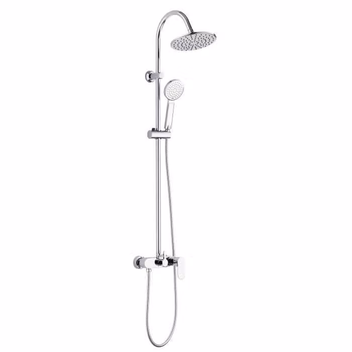 ROUSSEAU Shower column with Dakota mechanical mixer tap