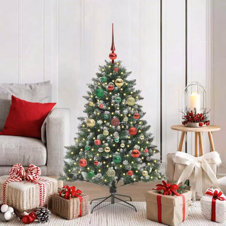 Maison Exclusive - Albero di Natale artificiale, verde, 120 cm