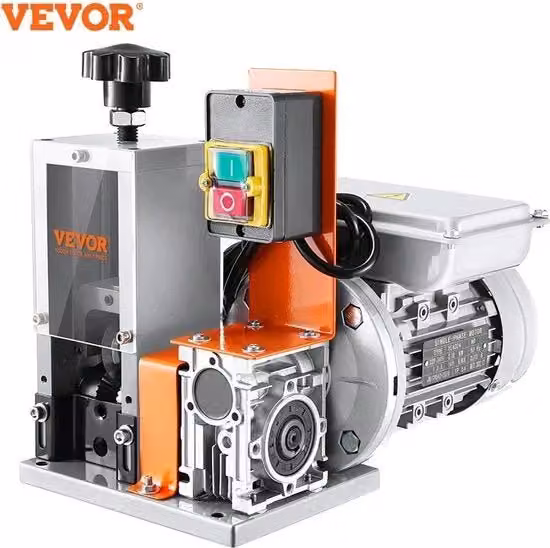 Strippatrice elettrica per cavi Vevor color argento, potenza 60W, per diametri da 1.5 a 25 mm
