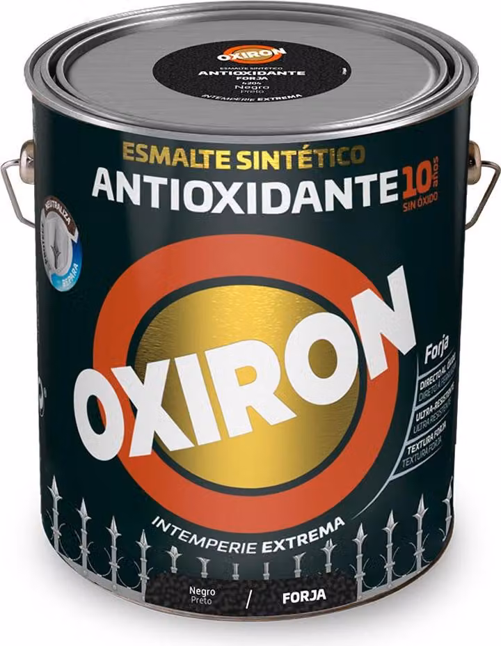Oxiron inox metallizzato smalto sintetico forgiatura nero 4l titanio 5809028