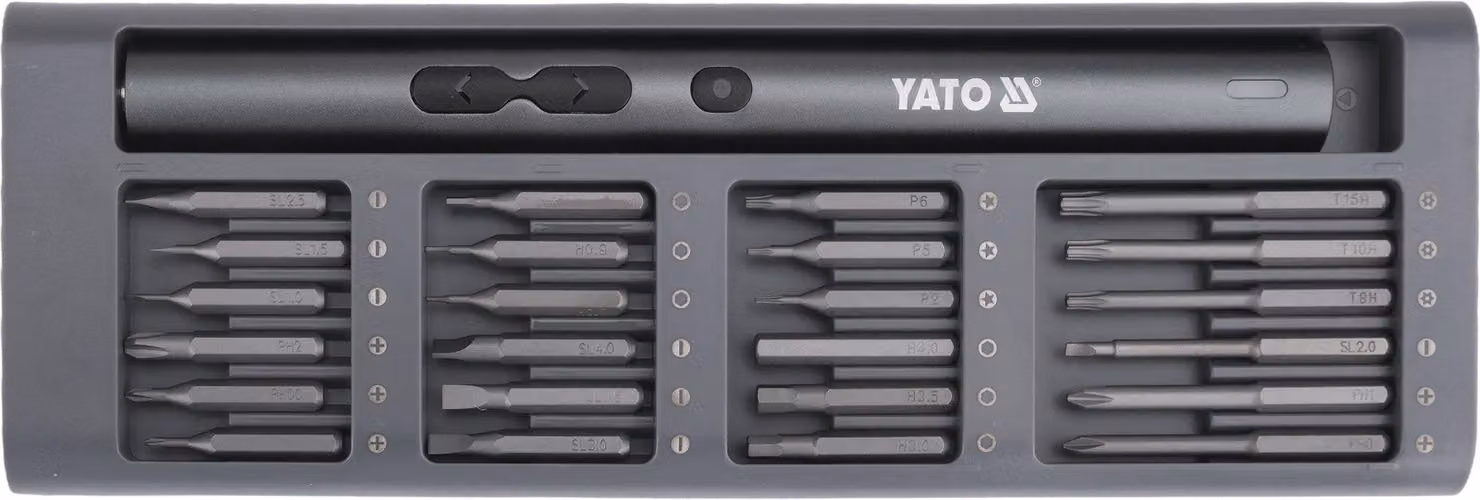 Set di avvitatori a batteria di precisione da 3,7V con 51 punte