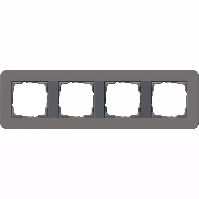 GIRA frame 4f dgr/anth Gira E3 Kst
