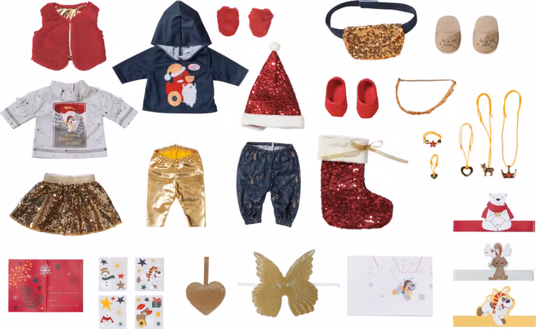 ZAPF 832844 Calendario dell'Avvento BABY born