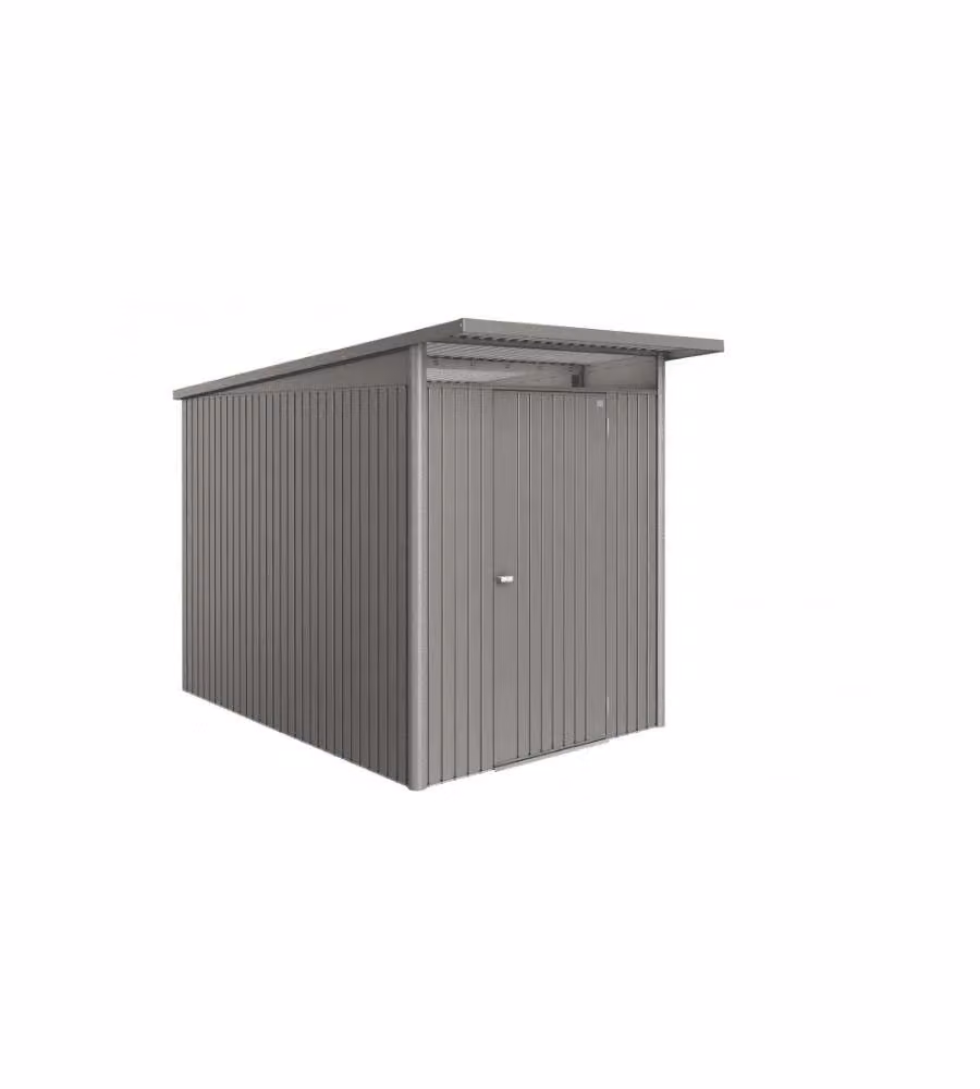 Biohort Casetta Giardino Metallo A3 ECO 180x300cm Argento Resistente