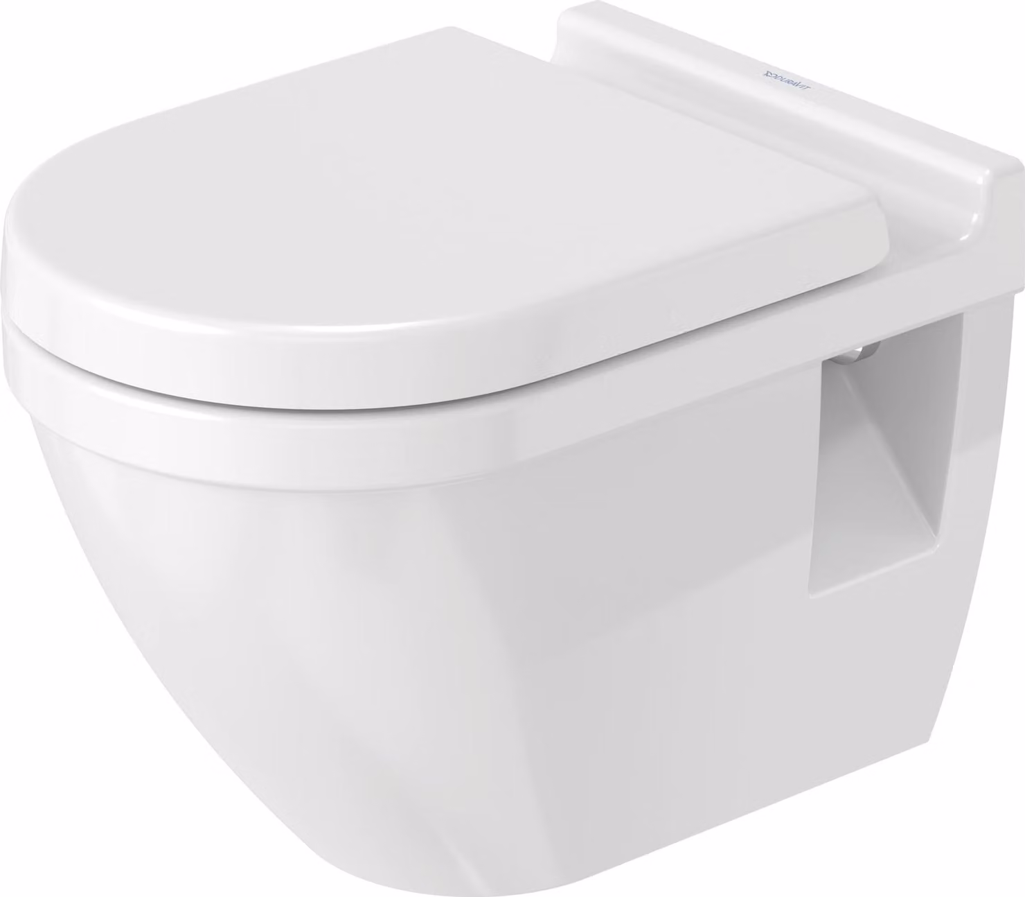 WC suspendu Duravit Starck 3 54cm, distance de fixation 230mm, 22060900001, 22060900001