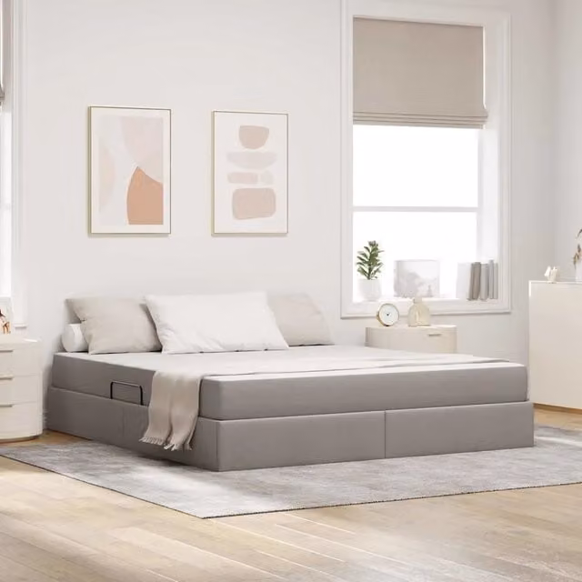 Letto con contenitore e materasso Talpa 180 x 200 cm Poliestere 3399679