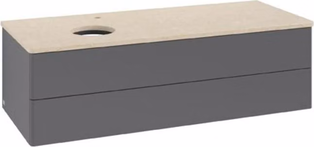 Mobiletto V&B senza struttura frontale Antao 120x36x50cm, HL, WBP botti., A m Lac