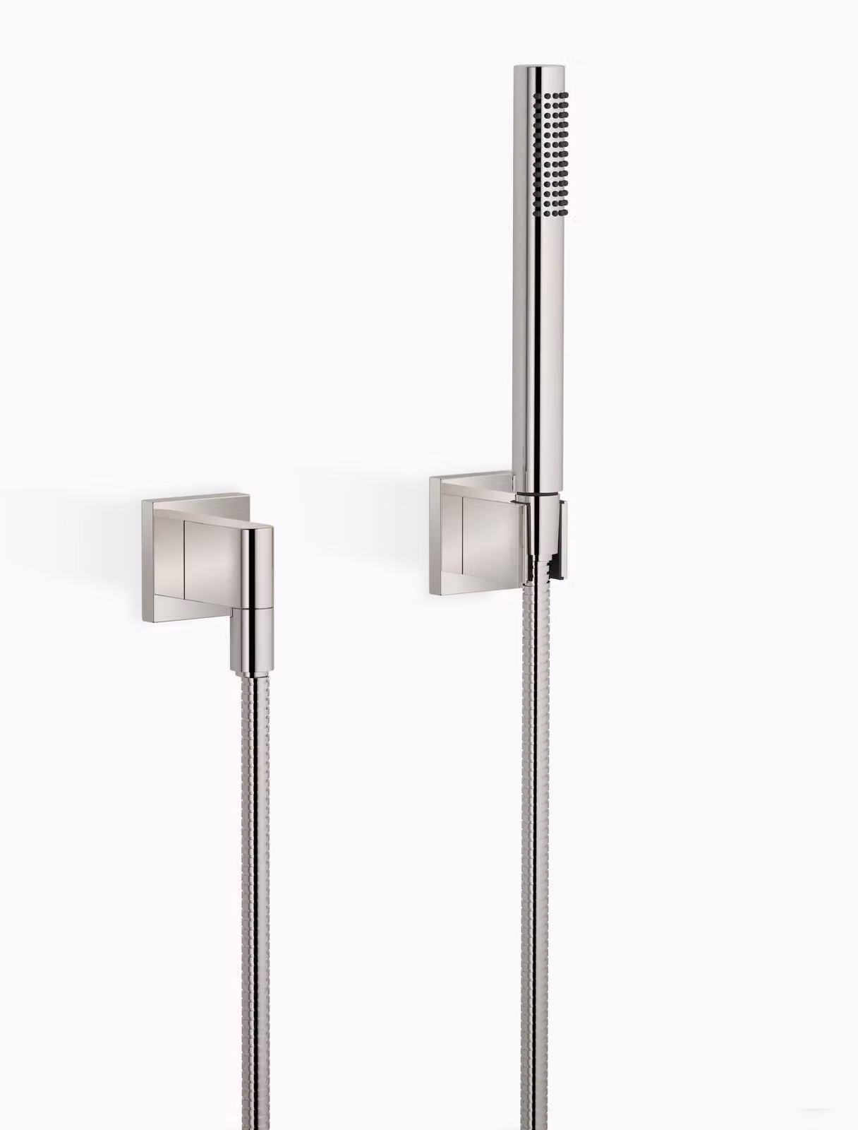 Garniture de douche flexible Dornbracht avec rosaces individuelles, 27808980-08, 27808980-08