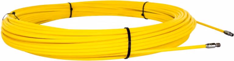 RUNPOTEC Asta di ricambio in fibra di vetro con manicotto terminale, 60 m, Ø4,5 mm, RTG Ø6 mm, 1 pz.