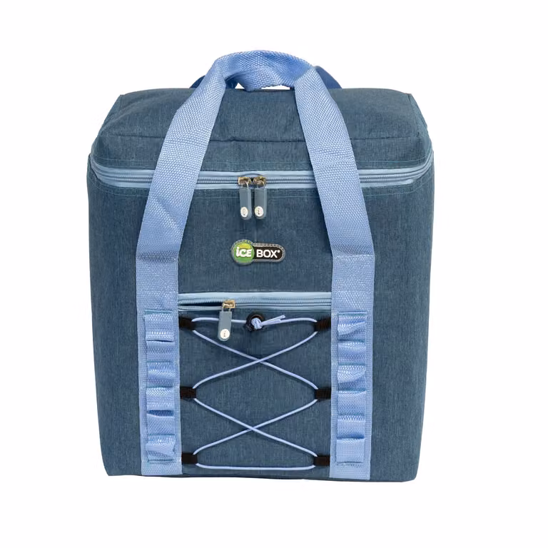 Borsa Termica ICE BOX in Jeans Blu da 20 Litri