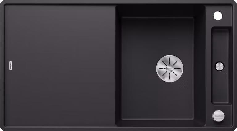 BLANCO AXIA III 5 S-F SILGRANIT nero
