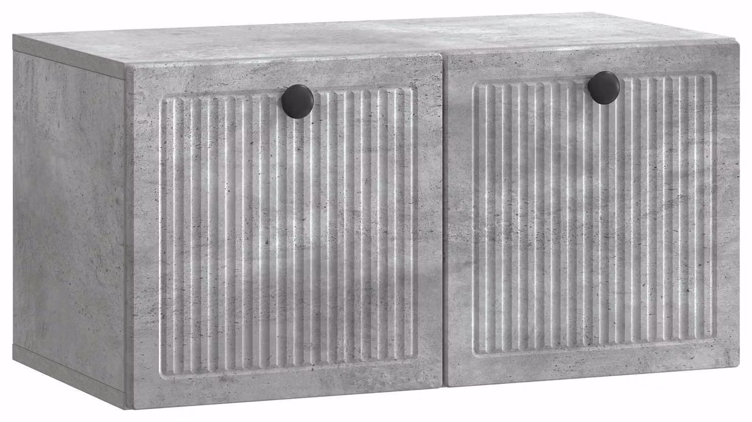 Mobile Porta TV da Muro Grigio Cemento 59,5 x 31 x 30 cm