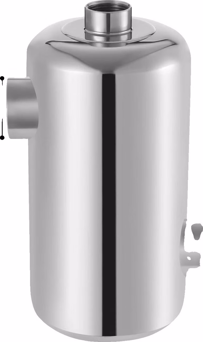 Scambiatore di calore per piscine, realizzato in acciaio inossidabile 304, alta efficienza, dimensioni 292x134 mm, potenza 28 kW
