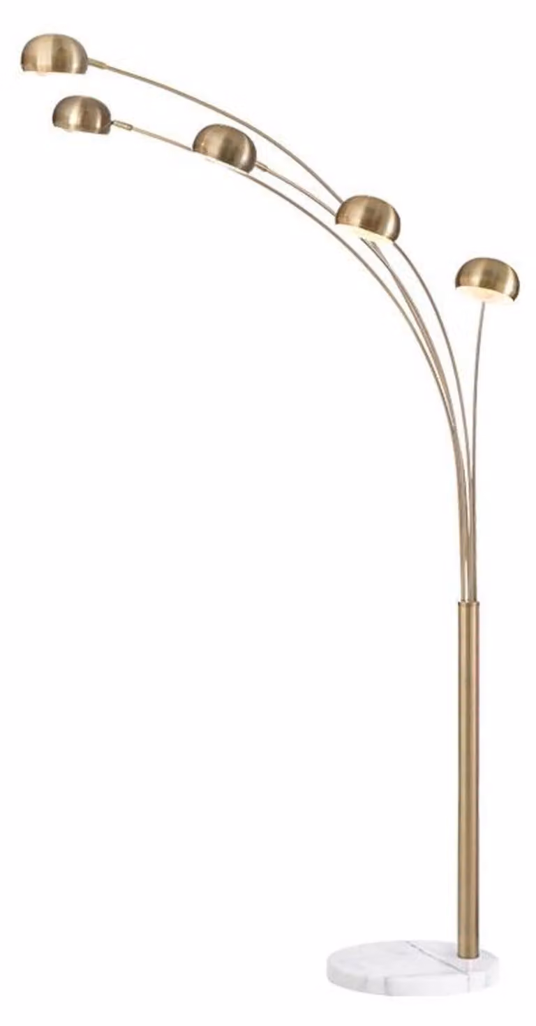 Lampada da terra e da tavolo ACA, modello ML312461FB
