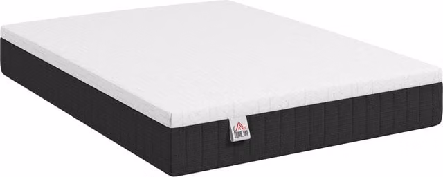 Materasso 140x190 cm 25 cm Memoria di Forma Molle Insacchettate ¨C Minimal ¨C Bianco