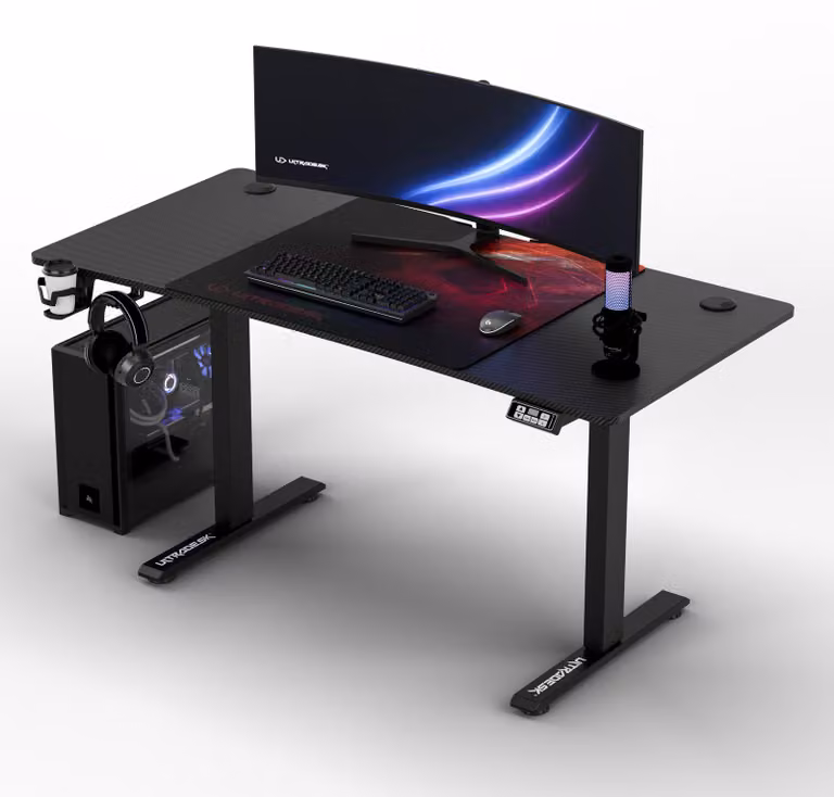 Tavolo da gioco ULTRADESK LEVEL 140×66 cm Ultradesk LEVEL RED