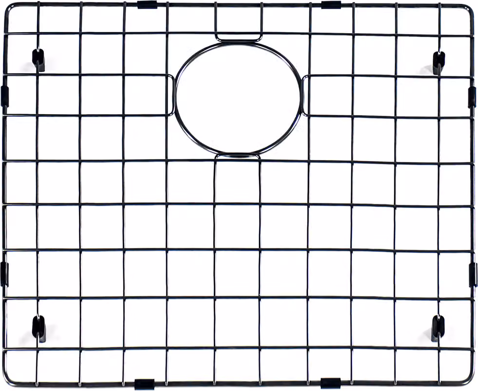 REGINOX griglia per pavimento GRIGLIA DI FONDO 50x40 nel colore GUN METAL / MIAMI / rivestimento PVD / griglia drenante