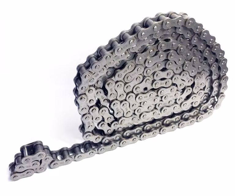 Catena a rulli da 1 pollice 16B-1 – Set da 4 metri + maglia di giunzione