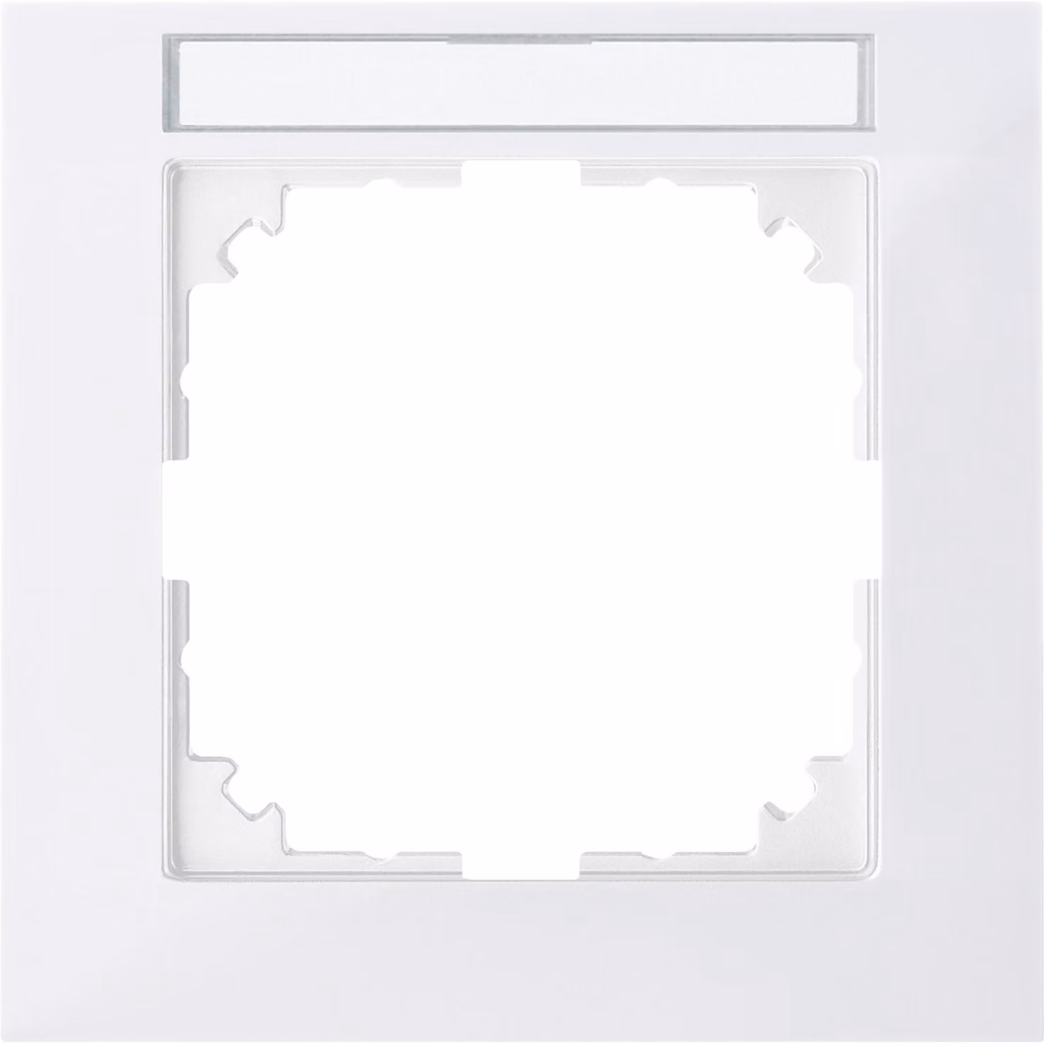 Merten Telaio 1 piega bianco polare MEG4011-3619