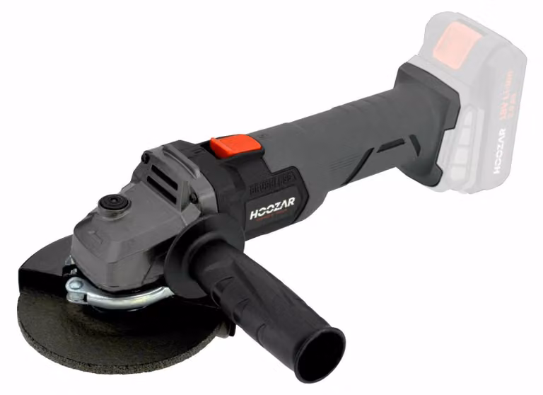 Hoozar smerigliatrice angolare senza spazzole 125 mm 18v ag25bl-0