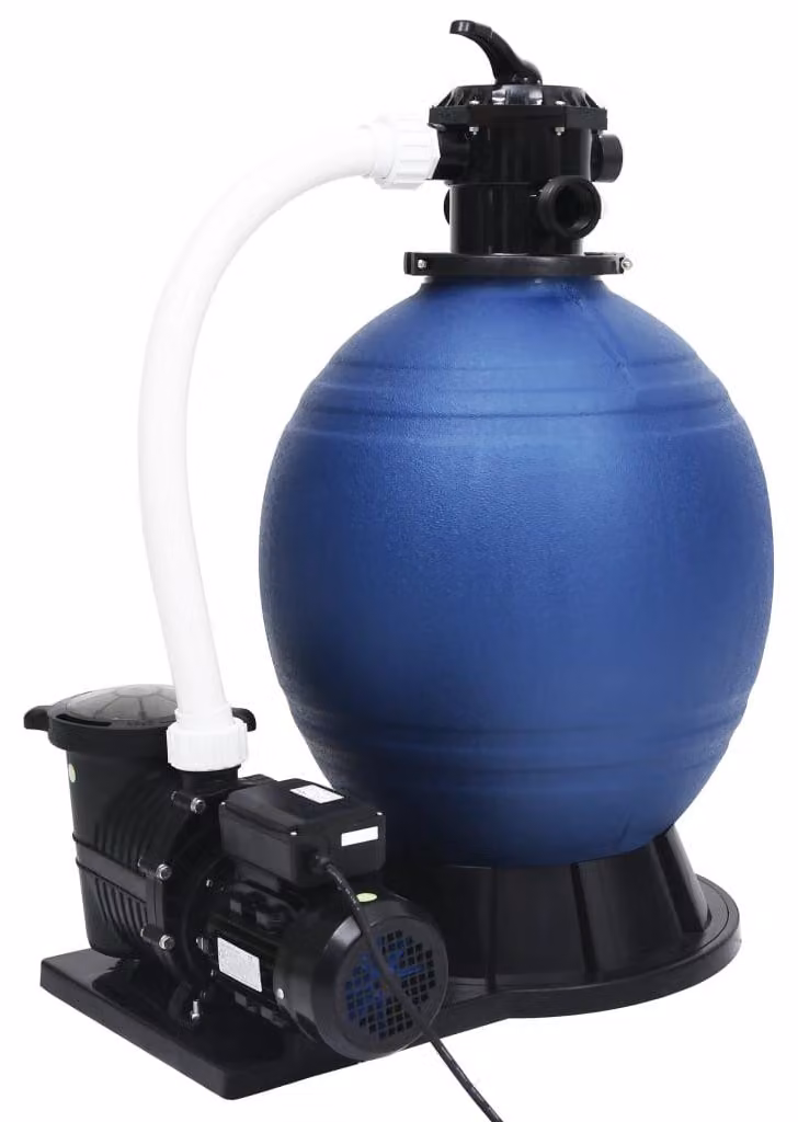 Filtro a sabbia per piscina - Pompa filtro - Filtro per l'acqua - Filtro per piscina - Pompa a sabbia - Pompa da 1000 W